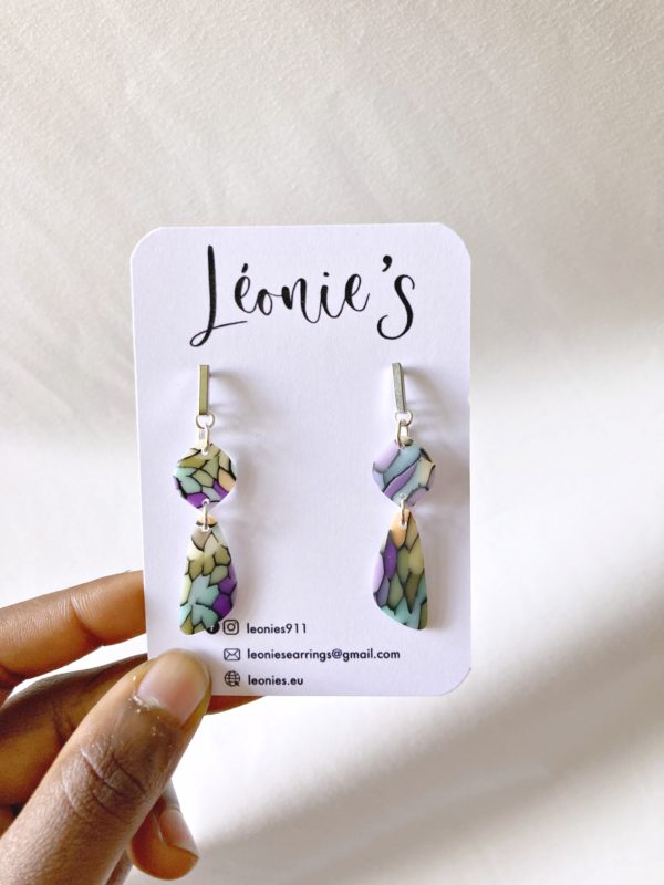 Boucles vitrail de la Renta
