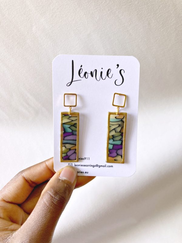 Boucles vitrail de la Renta