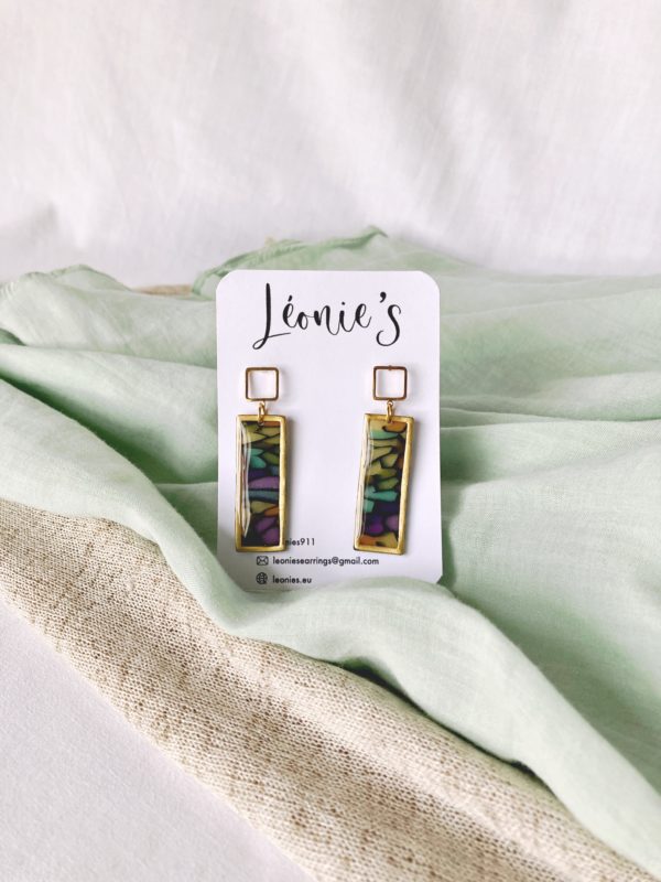 Boucles vitrail de la Renta – Image 2