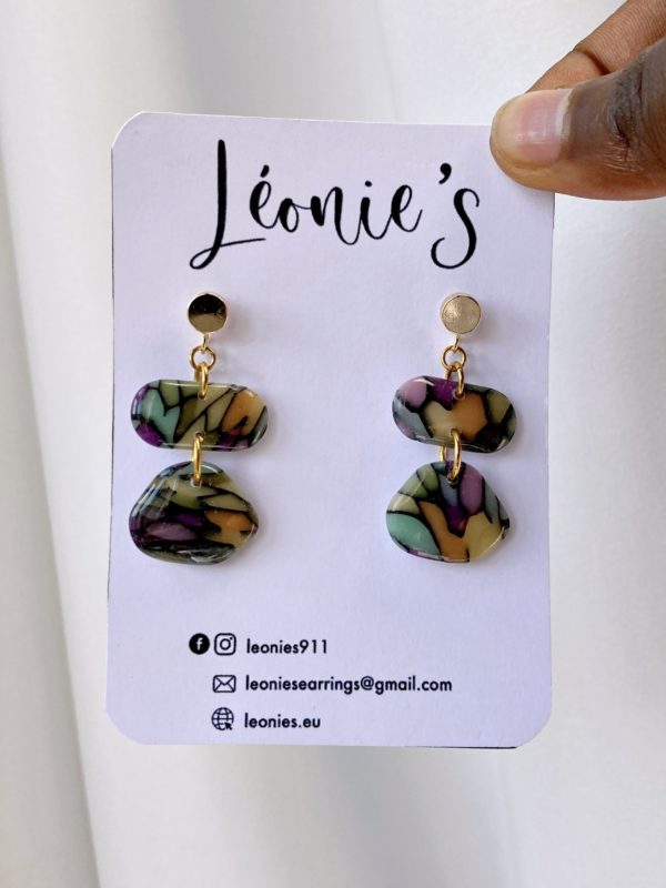 Boucles vitrail de la Renta