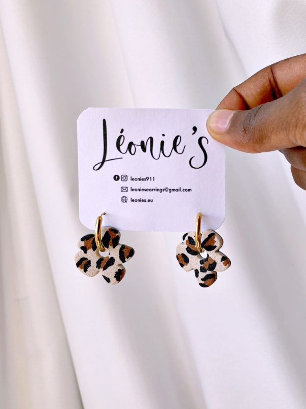 Boucles créoles Léana – Image 3