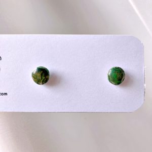 Boucles minis puces nébuleuses vertes