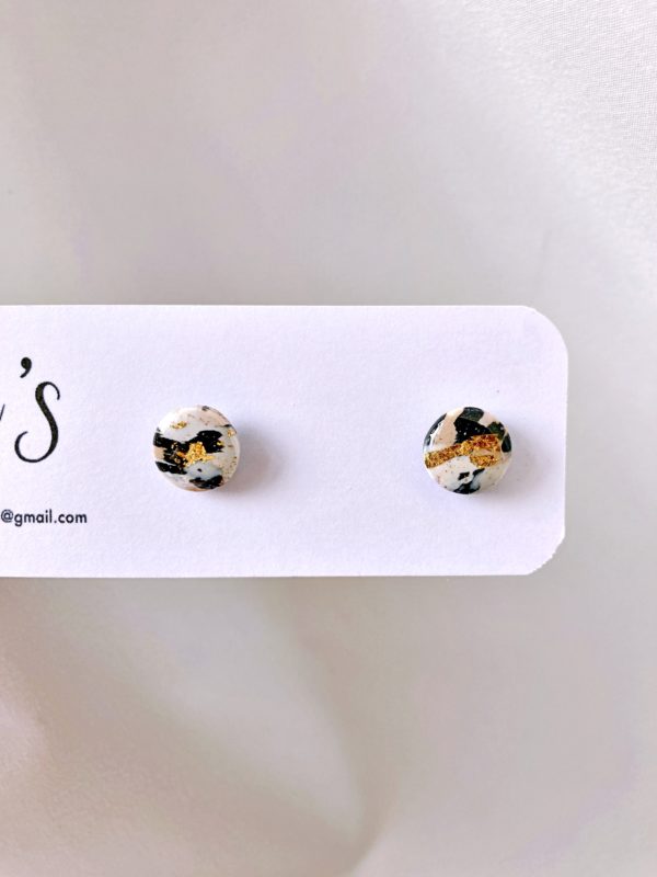Boucles puces Libi Terrazzo