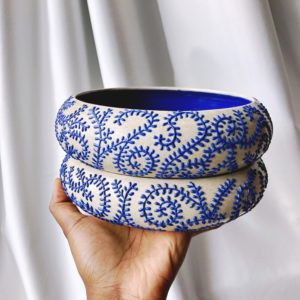 Plat double - Motif végétal